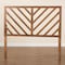 Baxton Studio Belisma Modern and Contemporary Ash Walnut Finished Wood King Size Headboard 221-12878-ZORO - alternate 5